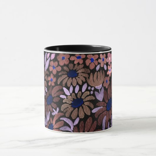 Blume Tasse (Zentrum)