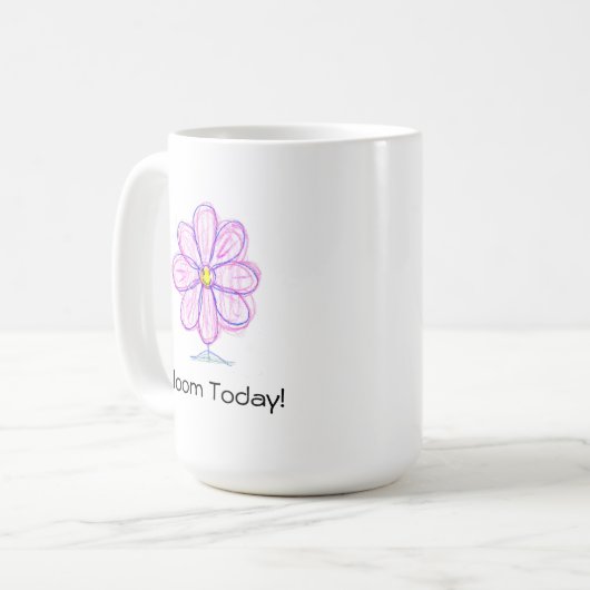 Blume Tasse (Vorderseite Links)