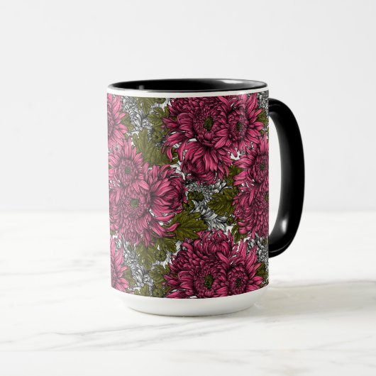 Blume Tasse (VorderseiteRechts)