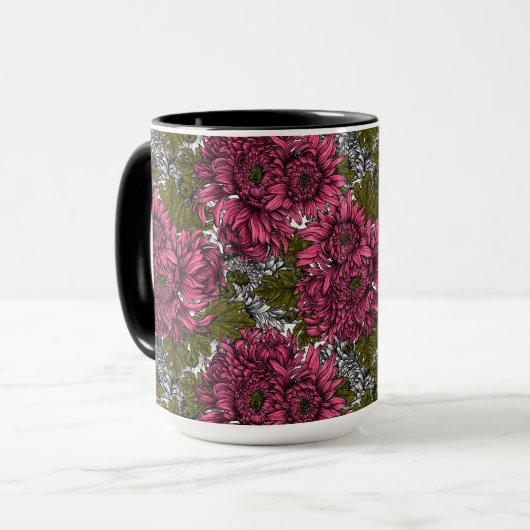 Blume Tasse (Vorderseite Links)