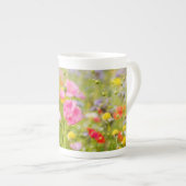 Blume Tasse Cup Knochen China (Vorderseite Rechts)