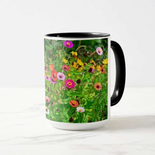 Blume Tasse & Cups (VorderseiteRechts)