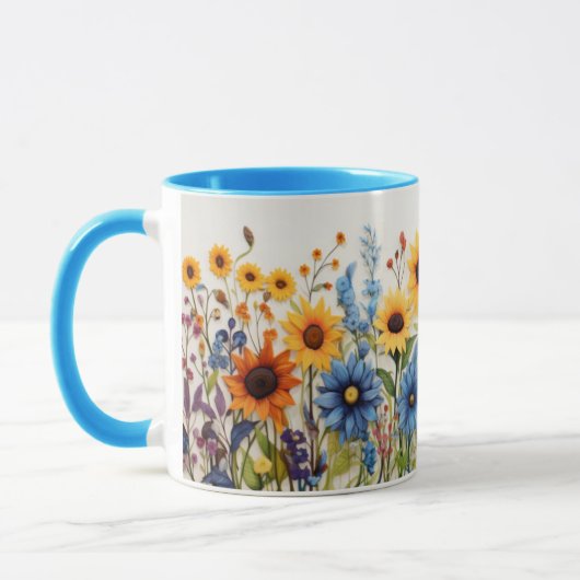 Blume Tasse, Kaffee Tasse, Milch Tasse, Tee Tasse (Links)