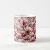 Blume Tasse mit Magnolische Blume Szene (Mittel)
