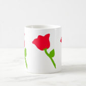 Blume Tasse Rote Blume (Mittel)