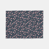 Blume Tattoos Fleecedecke (Vorderseite (Horizontal))