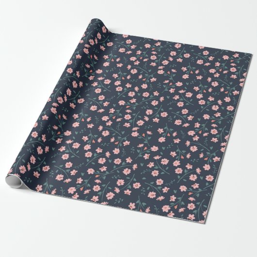 Blume Tattoos Geschenkpapier (Ungerollt)