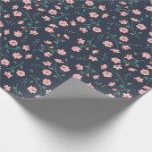 Blume Tattoos Geschenkpapier (Ecke)