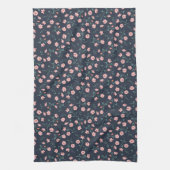 Blume Tattoos Geschirrtuch (Vertikal)