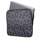 Blume Tattoos Laptopschutzhülle (Vorderseite Links)