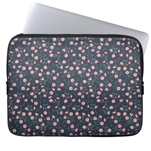 Blume Tattoos Laptopschutzhülle (Vorderseite)