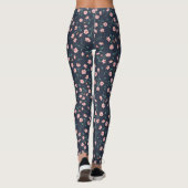 Blume Tattoos Leggings (Rückseite)