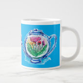 Blume Teapot Jumbo-Tasse (Rechts)