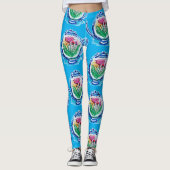 Blume Teapot Leggings (Vorderseite)