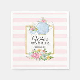 Blume, Tee-Party, Cocktail Paper Napkins Serviette