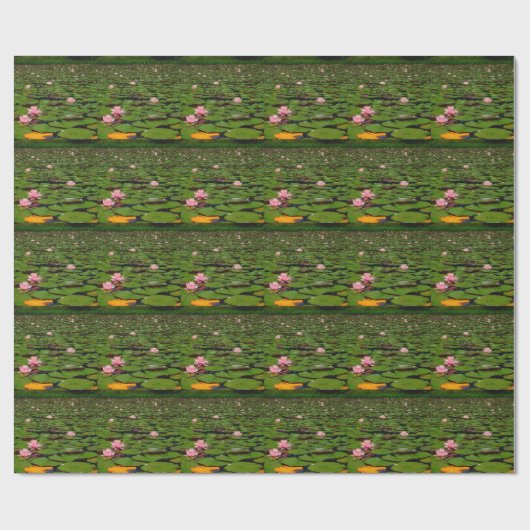 Blume-Teiches Geschenkpapier (Flach)