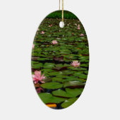 Blume-Teiches Keramik Ornament (Rechts)