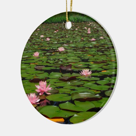 Blume-Teiches Keramik Ornament (Links)