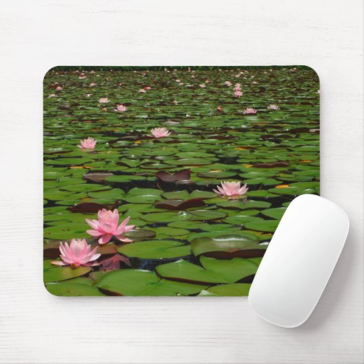 Blume-Teiches Mousepad (Mit Mouse)