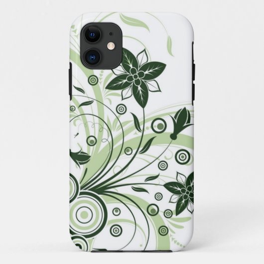 Blume-Telefongehäuse Case-Mate iPhone Hülle (Rückseite)