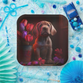 Blume-Teller Pappteller (Party)