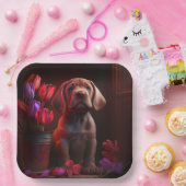 Blume-Teller Pappteller (Party)