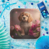 Blume-Teller Pappteller (Party)