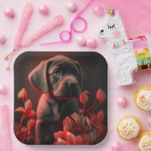 Blume-Teller Pappteller (Party)