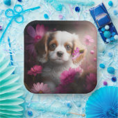 Blume-Teller Pappteller (Party)