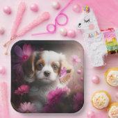 Blume-Teller Pappteller (Party)