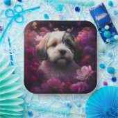 Blume-Teller Pappteller (Party)