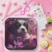 Blume-Teller Pappteller (Party)