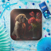 Blume-Teller Pappteller (Party)