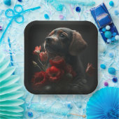 Blume-Teller Pappteller (Party)