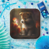 Blume-Teller Pappteller (Party)