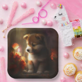 Blume-Teller Pappteller (Party)