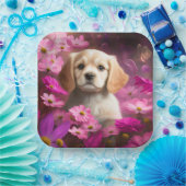 Blume-Teller Pappteller (Party)