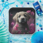 Blume-Teller Pappteller (Party)