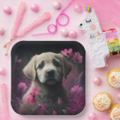 Blume-Teller Pappteller (Party)