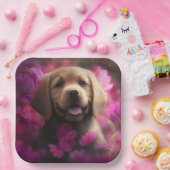 Blume-Teller Pappteller (Party)