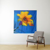 Blume Textur Ölmalerei, Art Painted Wildflow Wandteppich (Beispiel (Horizontal))