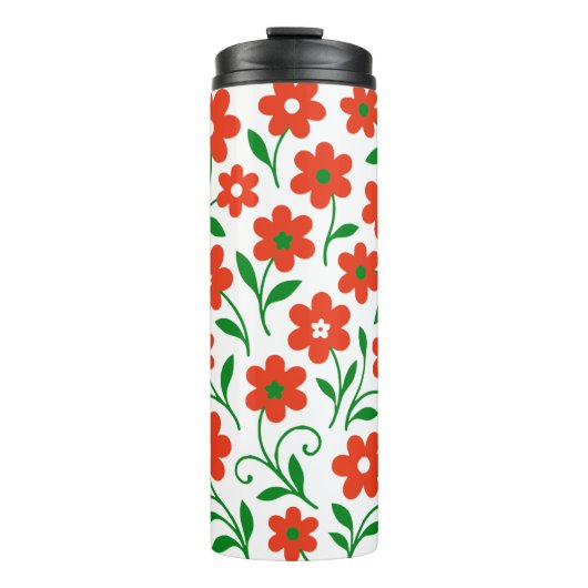 Blume Thermosbecher (Vorderseite)