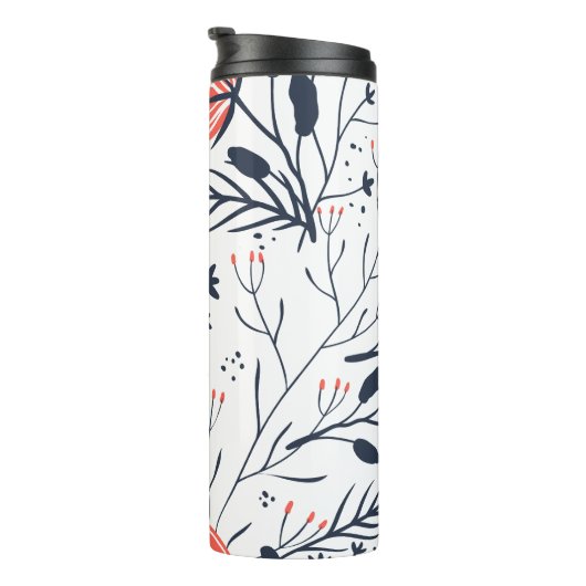 Blume Thermosbecher (Nach rechts gedreht)