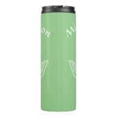 Blume Thermosbecher (Rückseite)