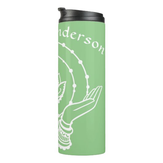 Blume Thermosbecher (Nach rechts gedreht)