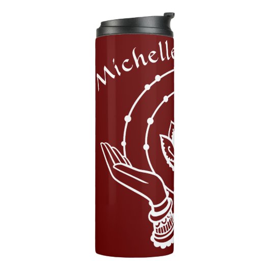 Blume Thermosbecher (Nach links gedreht)