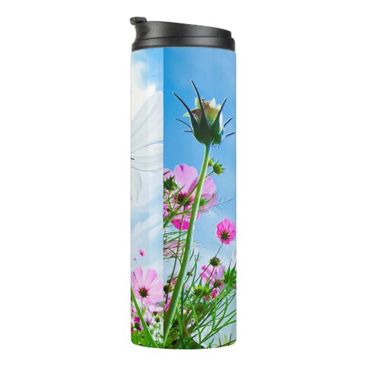 Blume Thermosbecher (Nach rechts gedreht)