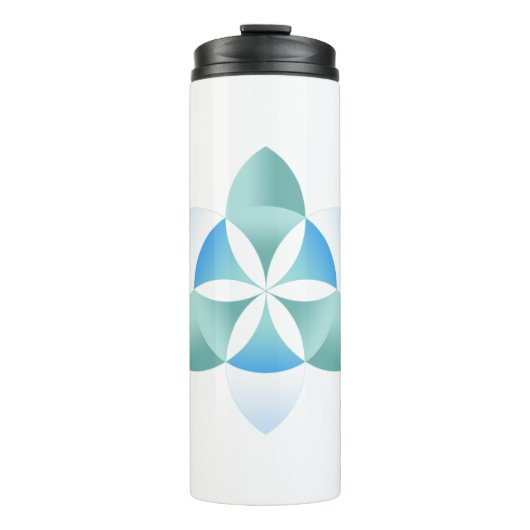 Blume Thermosbecher (Vorderseite)