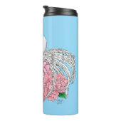 Blume Thermosbecher (Nach rechts gedreht)