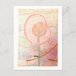 Blume "Thriving" von Paul Klee Postcard Postkarte